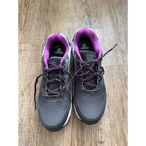 Brahma EnduroPro Womens Work Shoes Size 12 Charcoal Purple Anti-Fatigue Sneakers